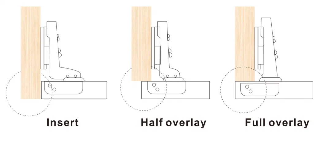 Quickly Fast Install 35mm Cup 3D Adjustable Hydraulic Cabinet Furniture Hinge